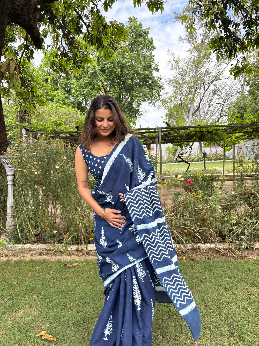 Ambarsariya  Cotton Saree - Image 3
