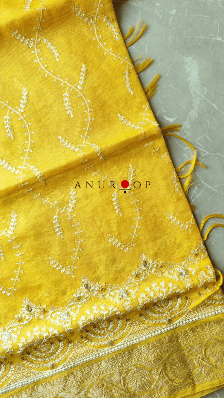 Dahliya Chanderi Silk Suit - Image 10