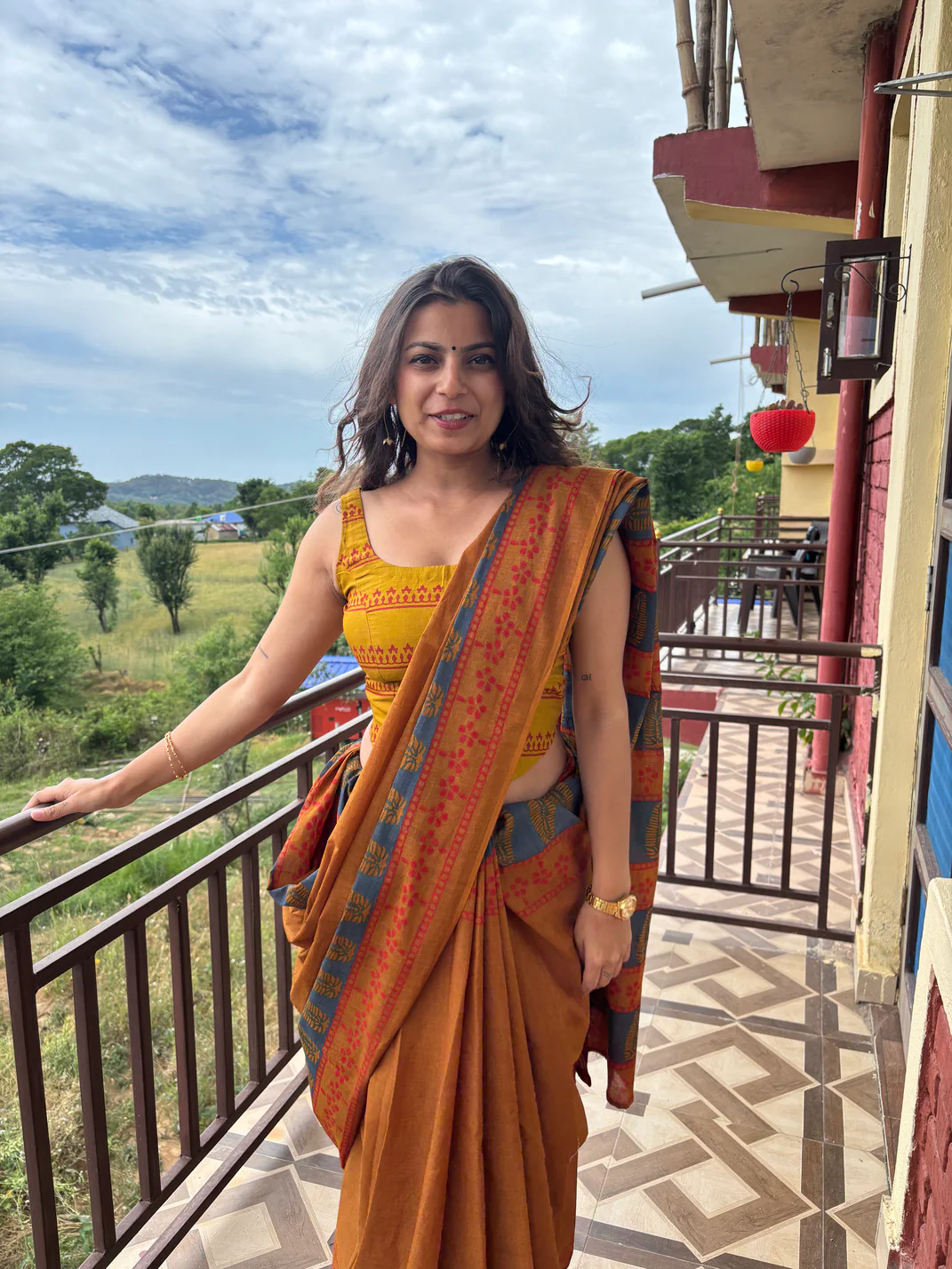 Dandellion Cotton Saree - Image 2