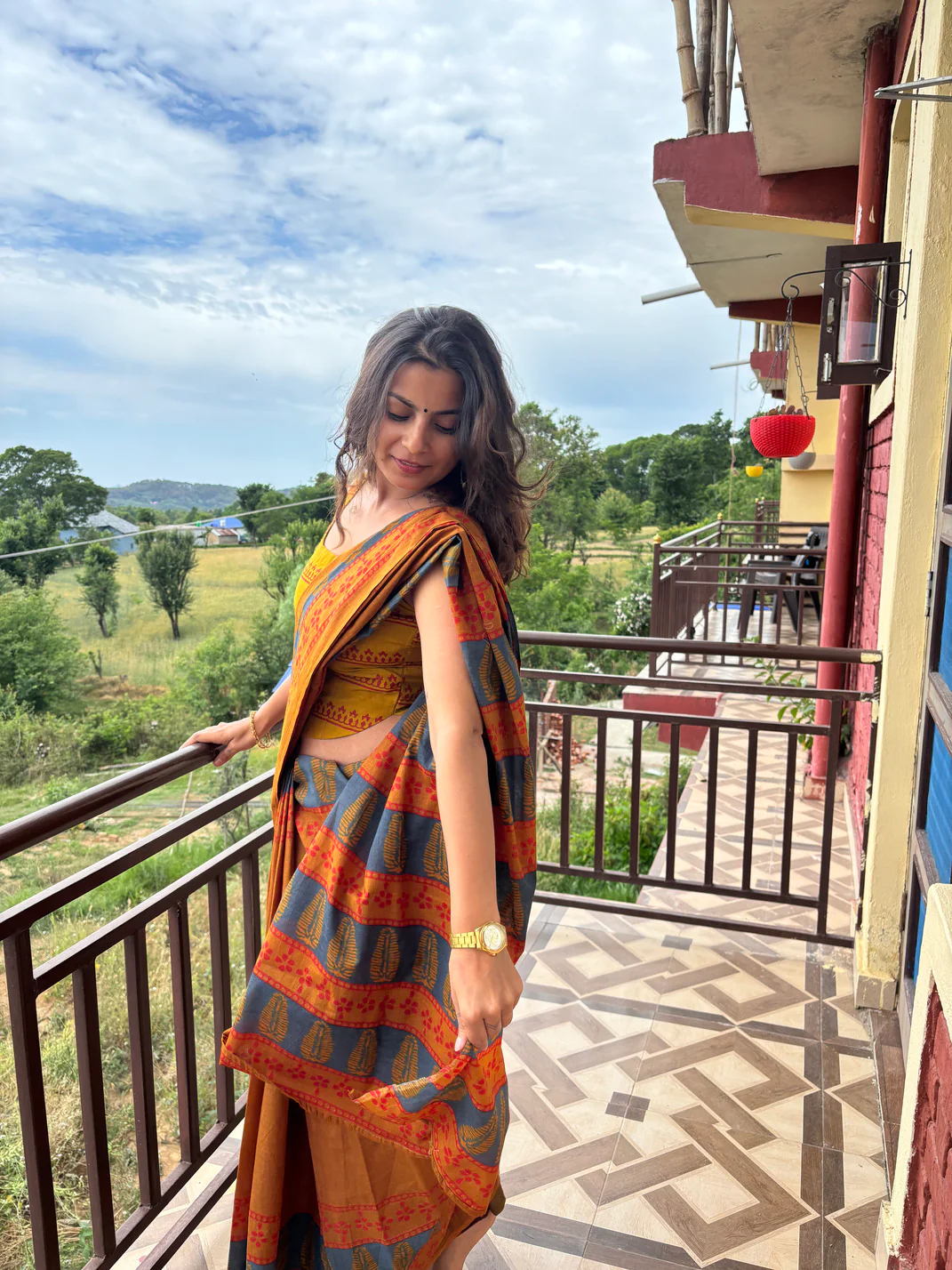 Dandellion Cotton Saree - Image 4