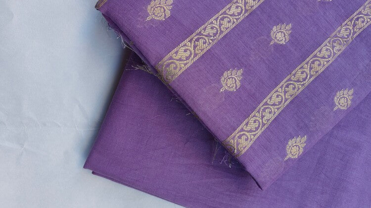 Nethram Chanderi Silk Suit - Image 6