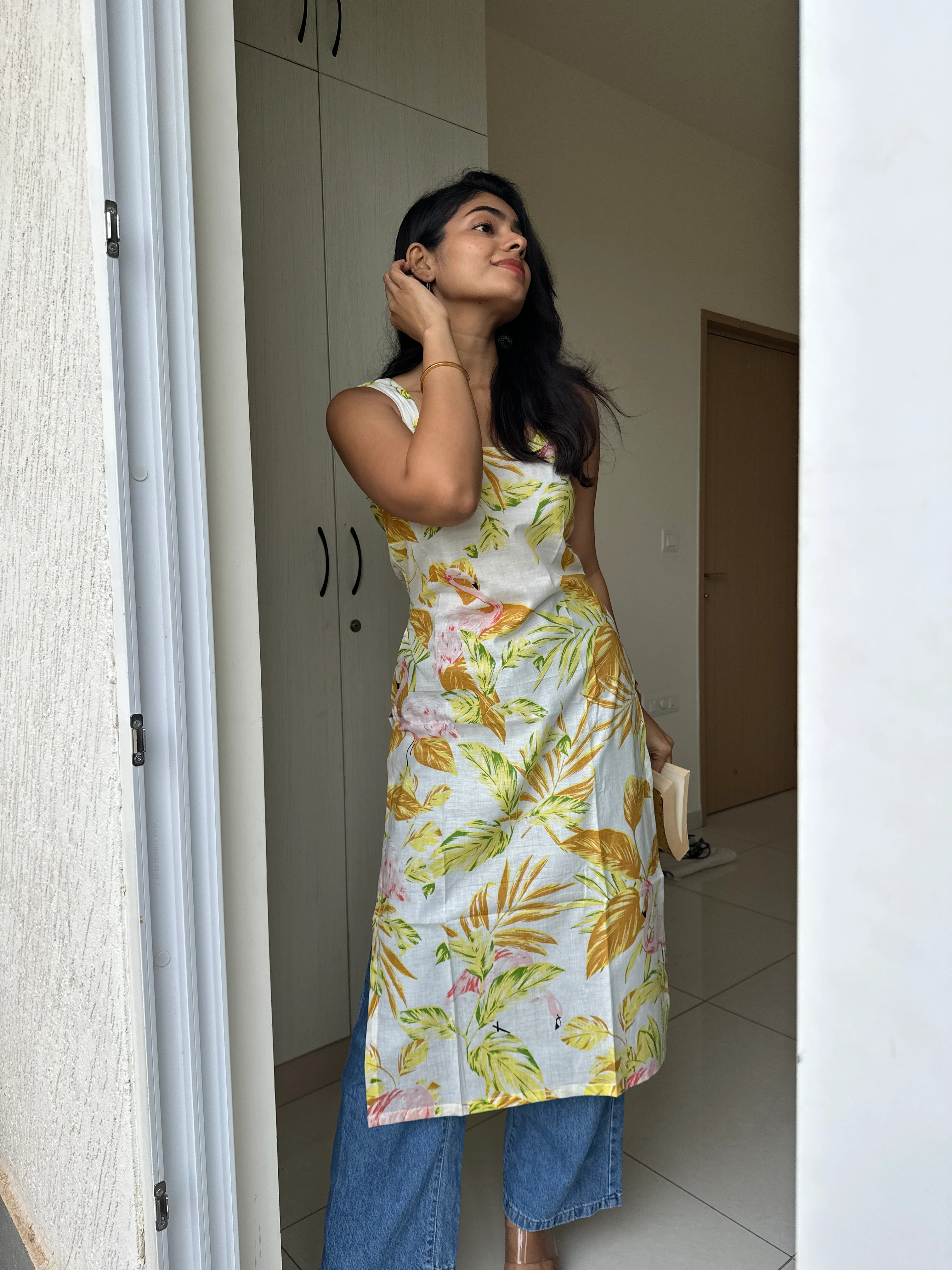 Sanaya Block Printed Kurta - Image 4