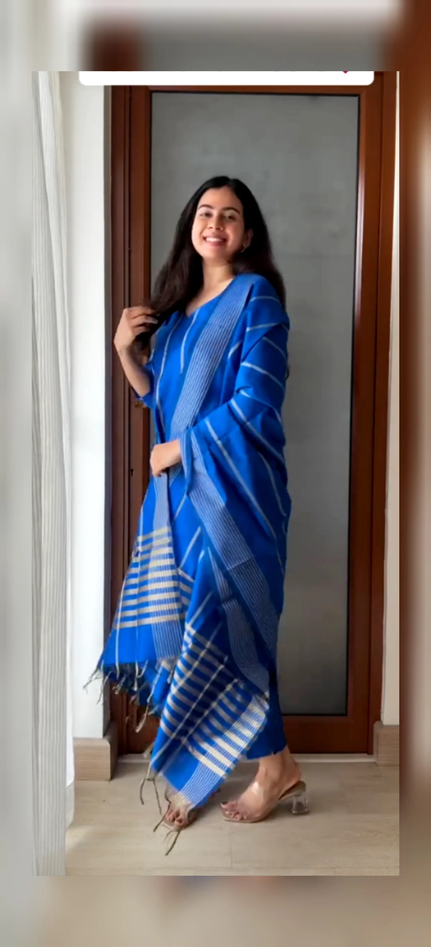 Saphire Love Stitched Suit Set - Image 4