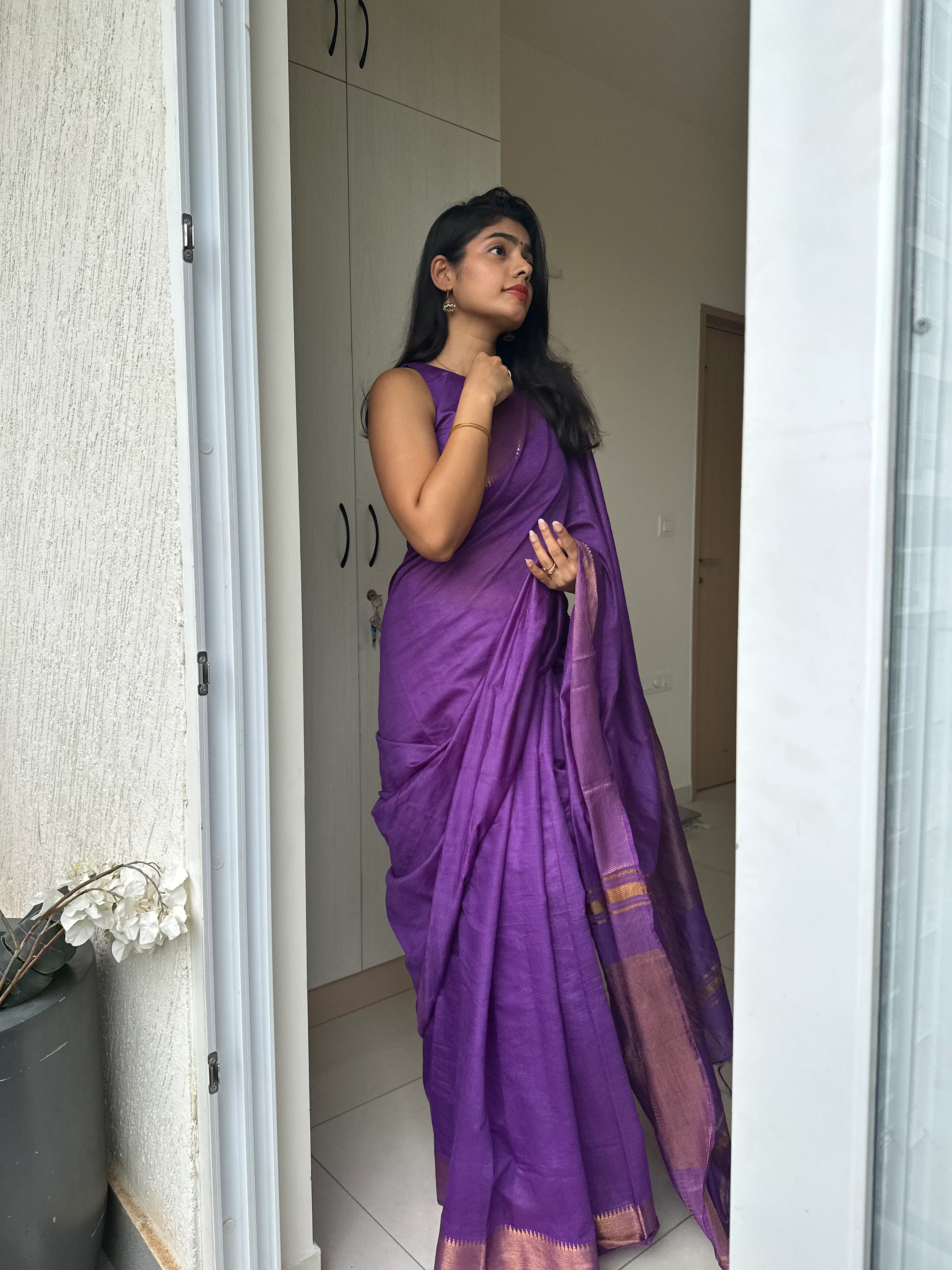 Sara Mangalgiri Silk Saree - Image 13