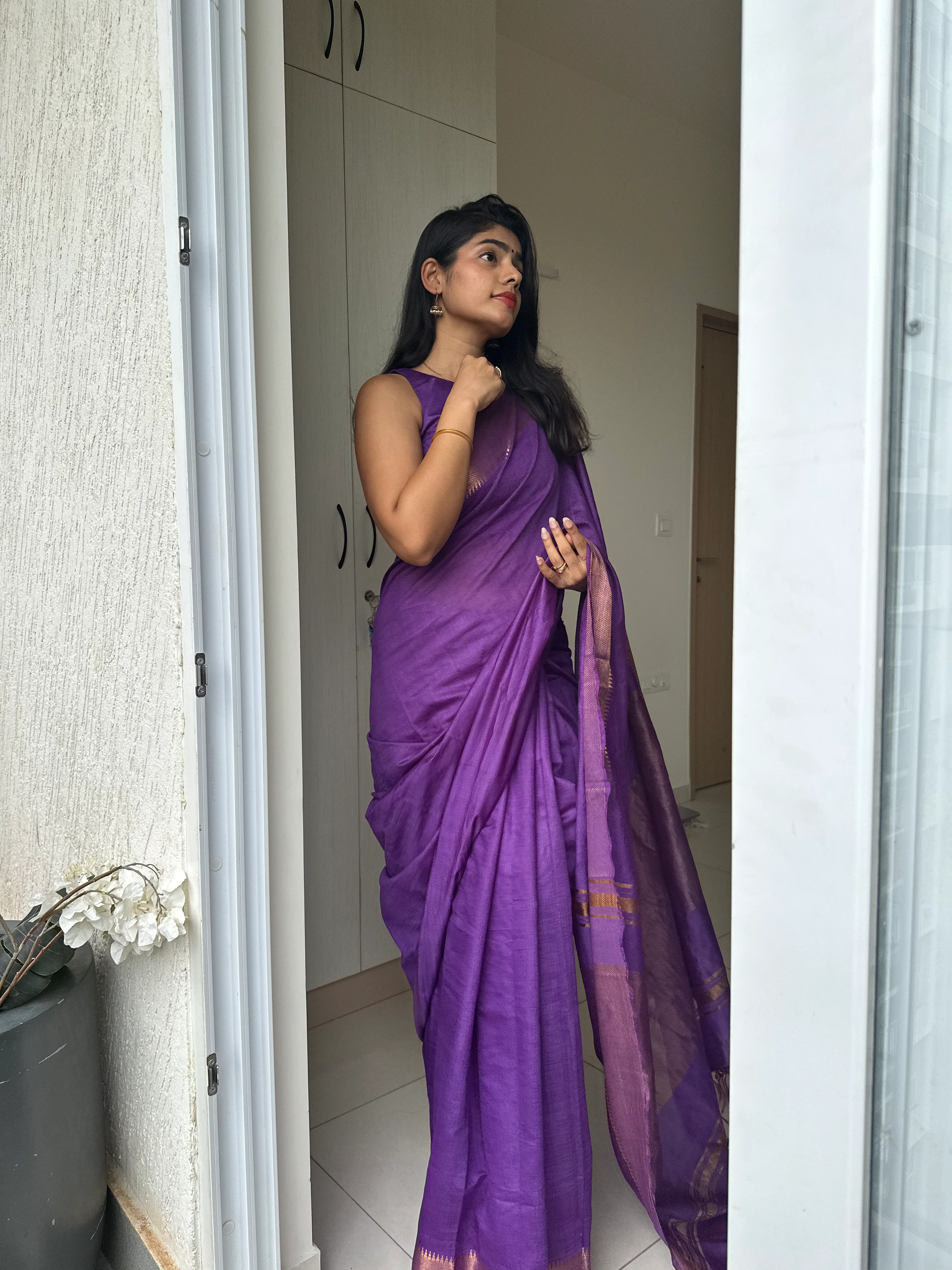 Sara Mangalgiri Silk Saree - Image 14