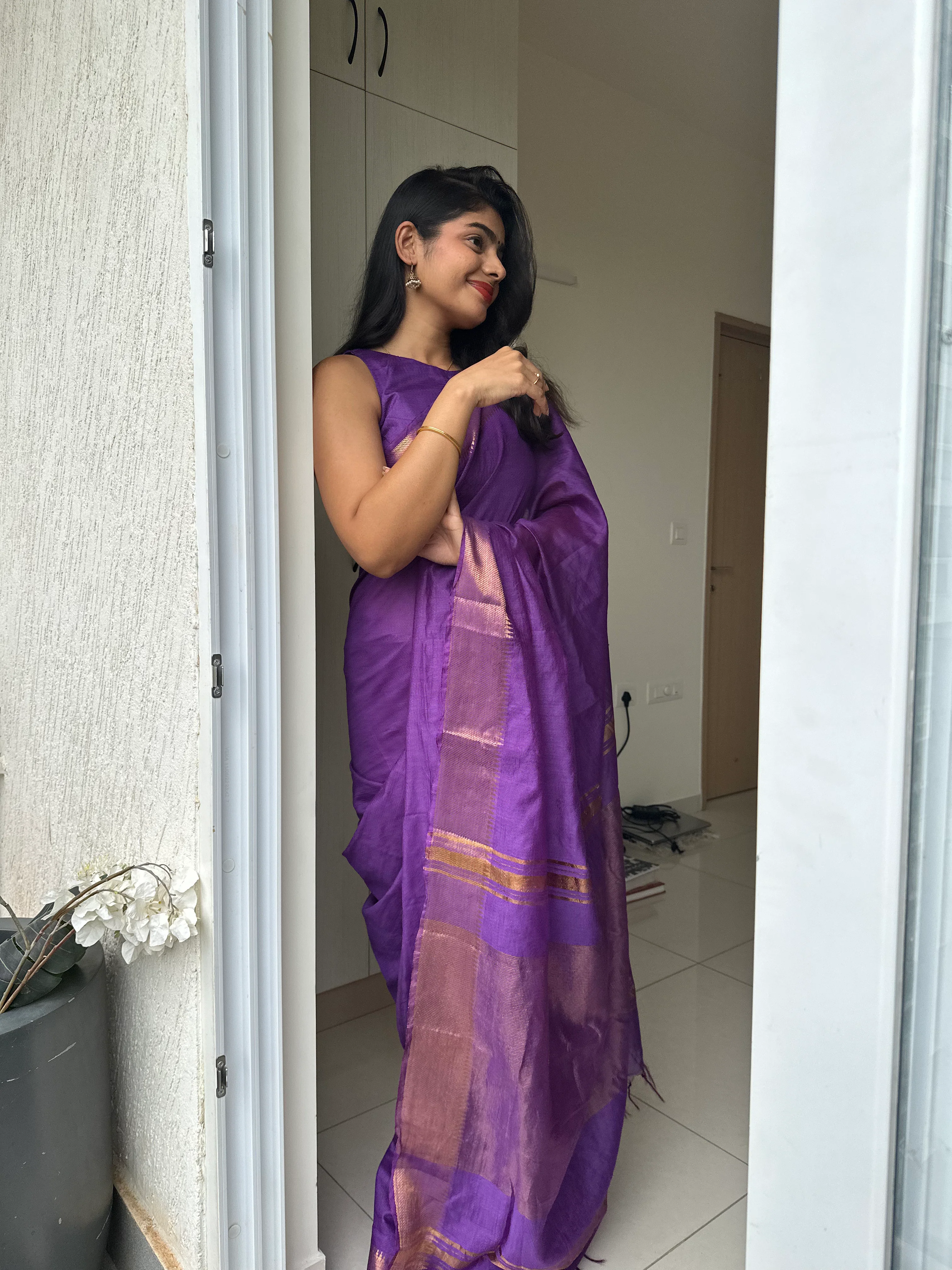 Sara Mangalgiri Silk Saree - Image 20