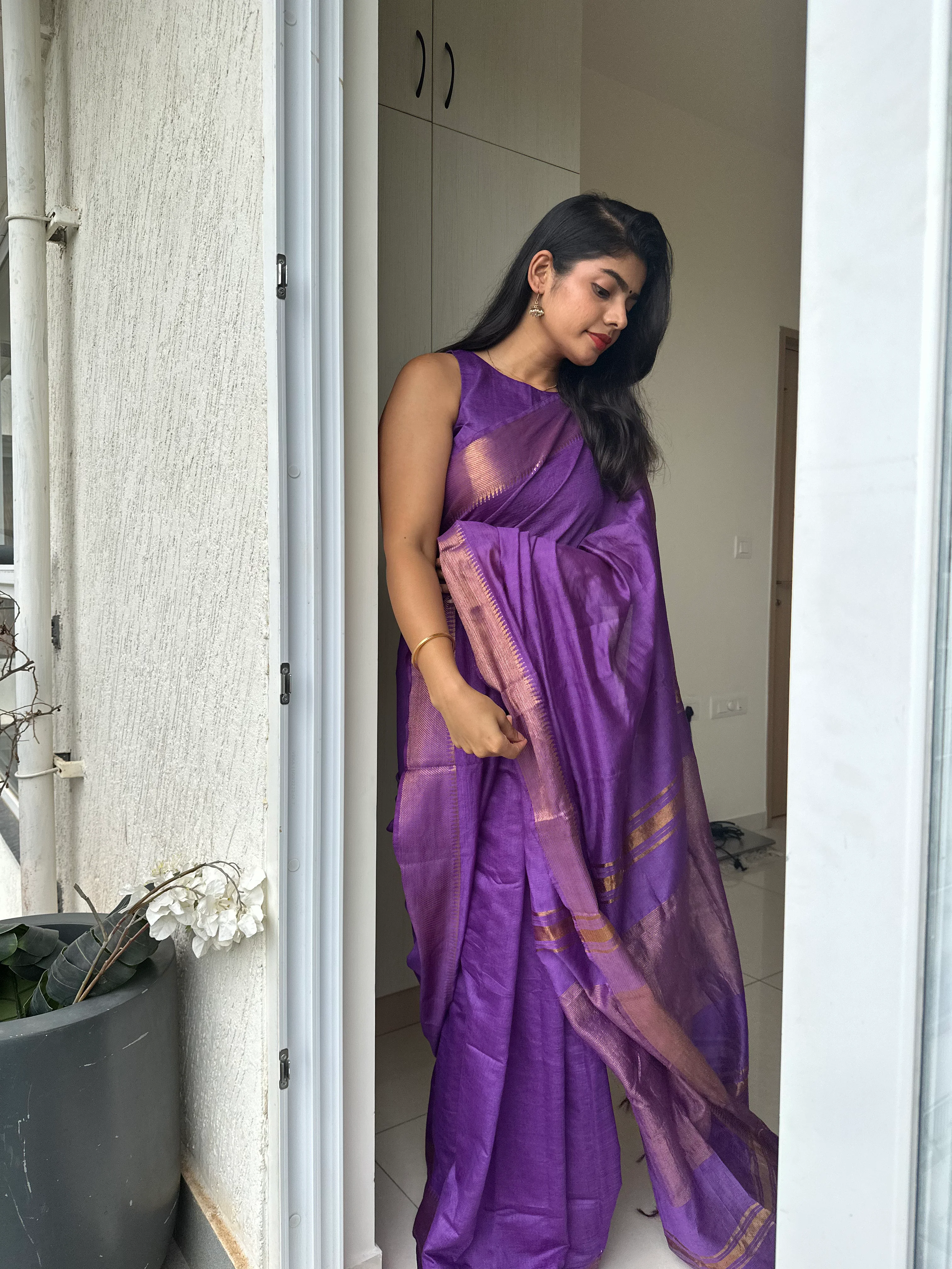 Sara Mangalgiri Silk Saree - Image 3
