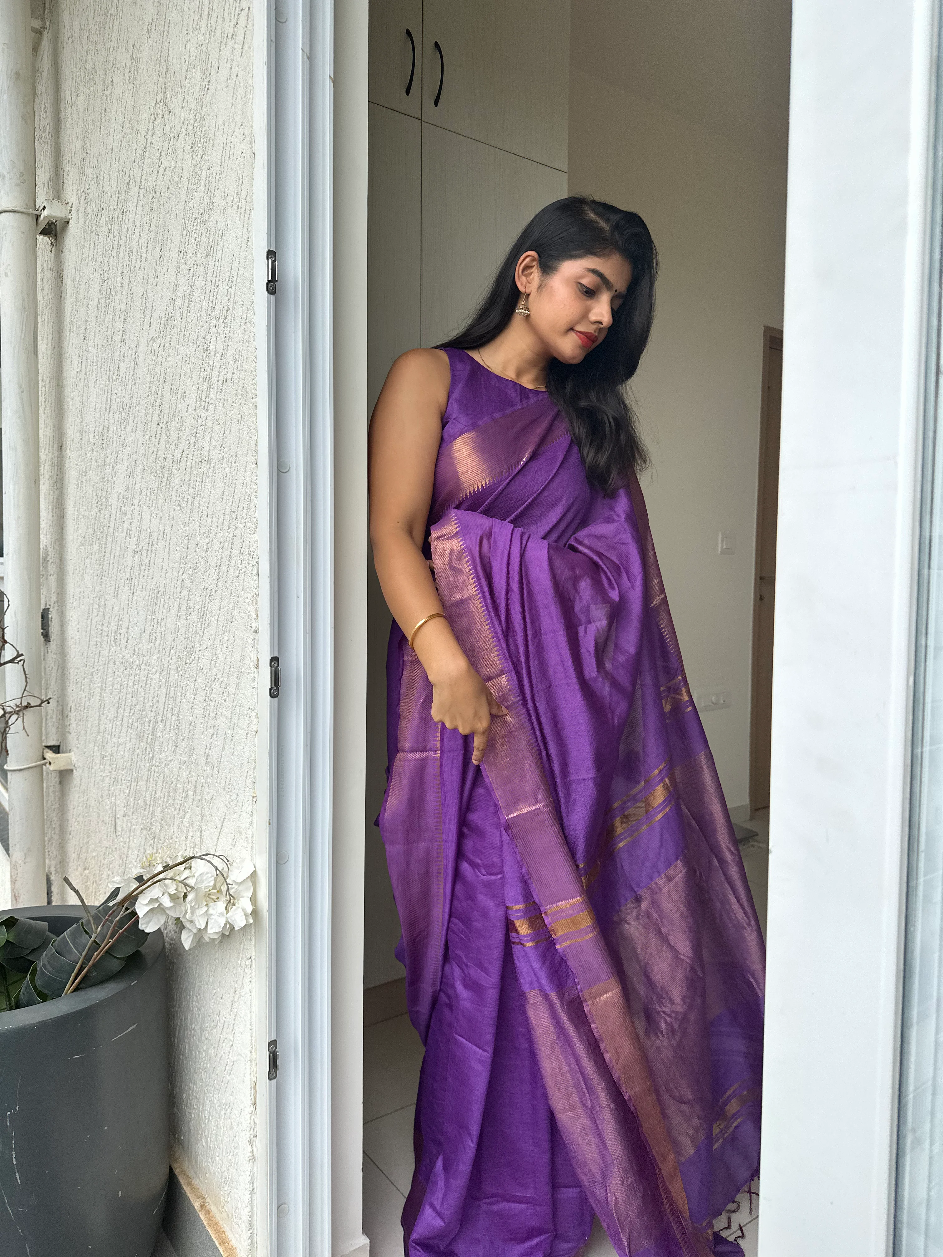 Sara Mangalgiri Silk Saree - Image 4