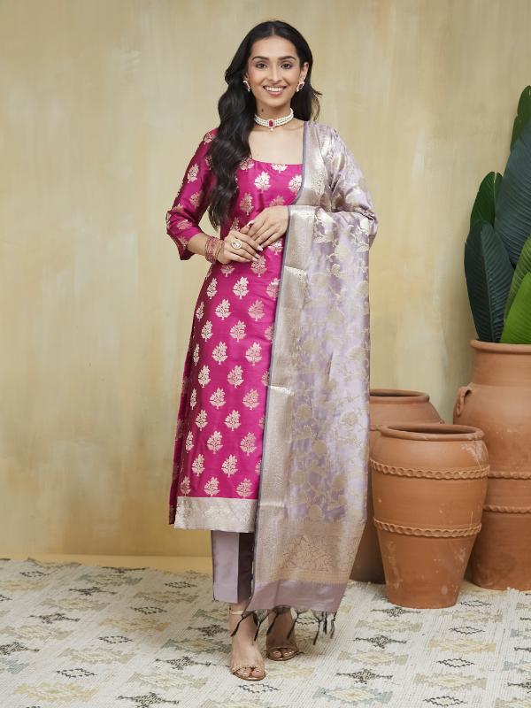 Strawberry Glaze Stitched Suit Set - Image 10