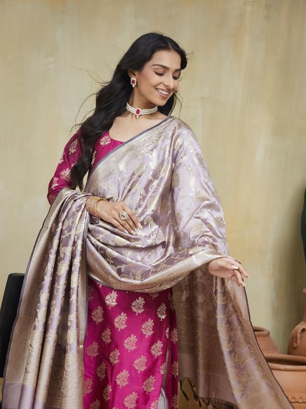 Strawberry Glaze Stitched Suit Set - Image 3