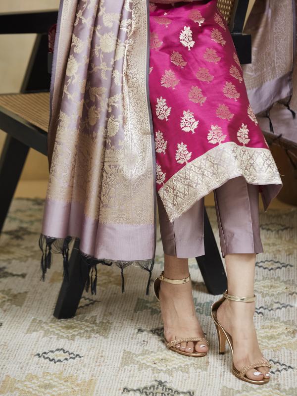 Strawberry Glaze Stitched Suit Set - Image 9