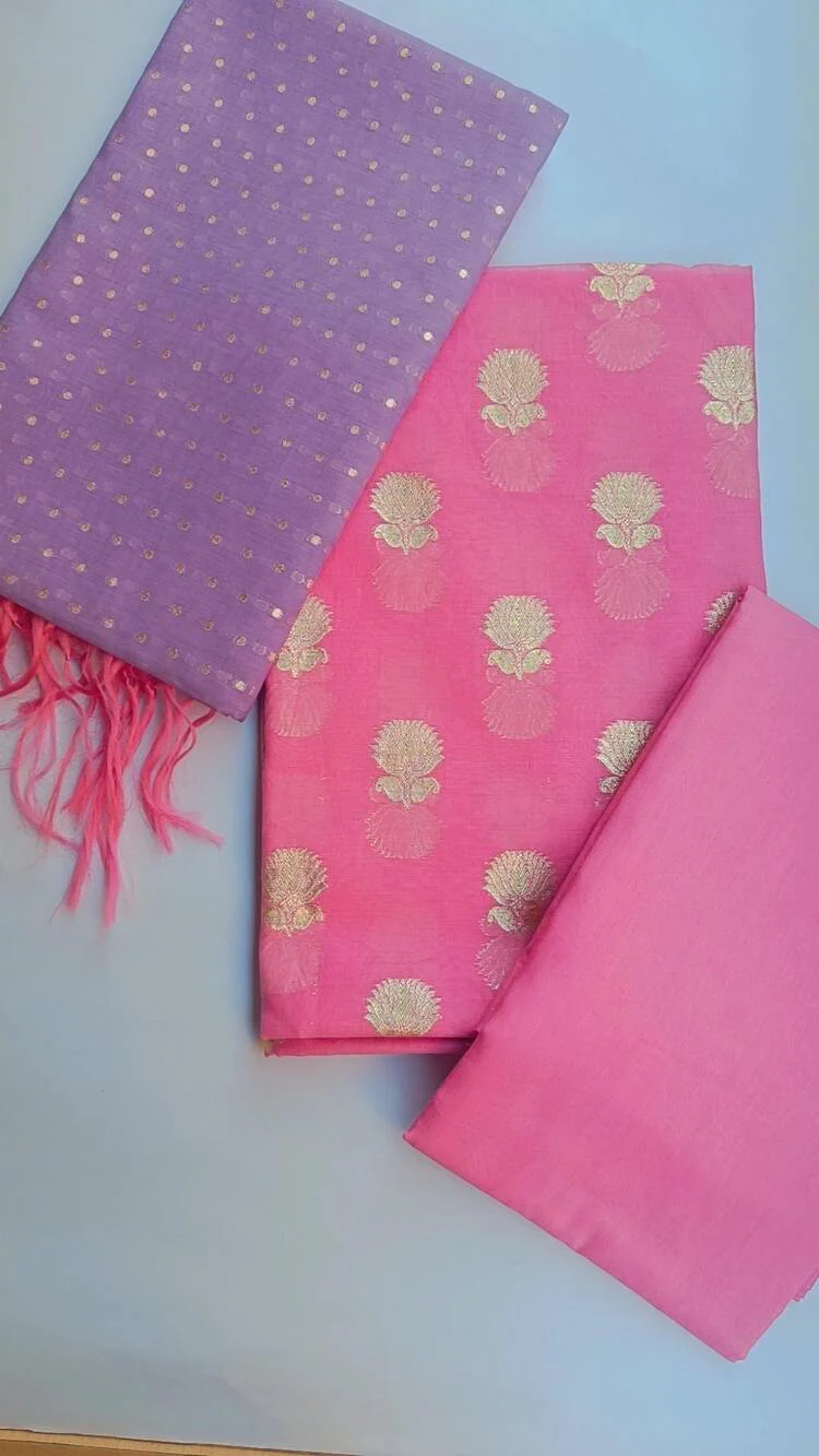 Tejasvi Chanderi Silk Suit - Image 6