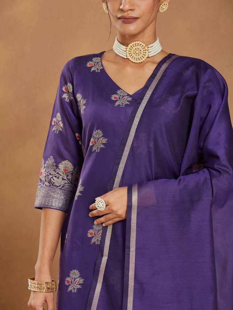 Twilight Gleam Stitched Suit Set - Image 11