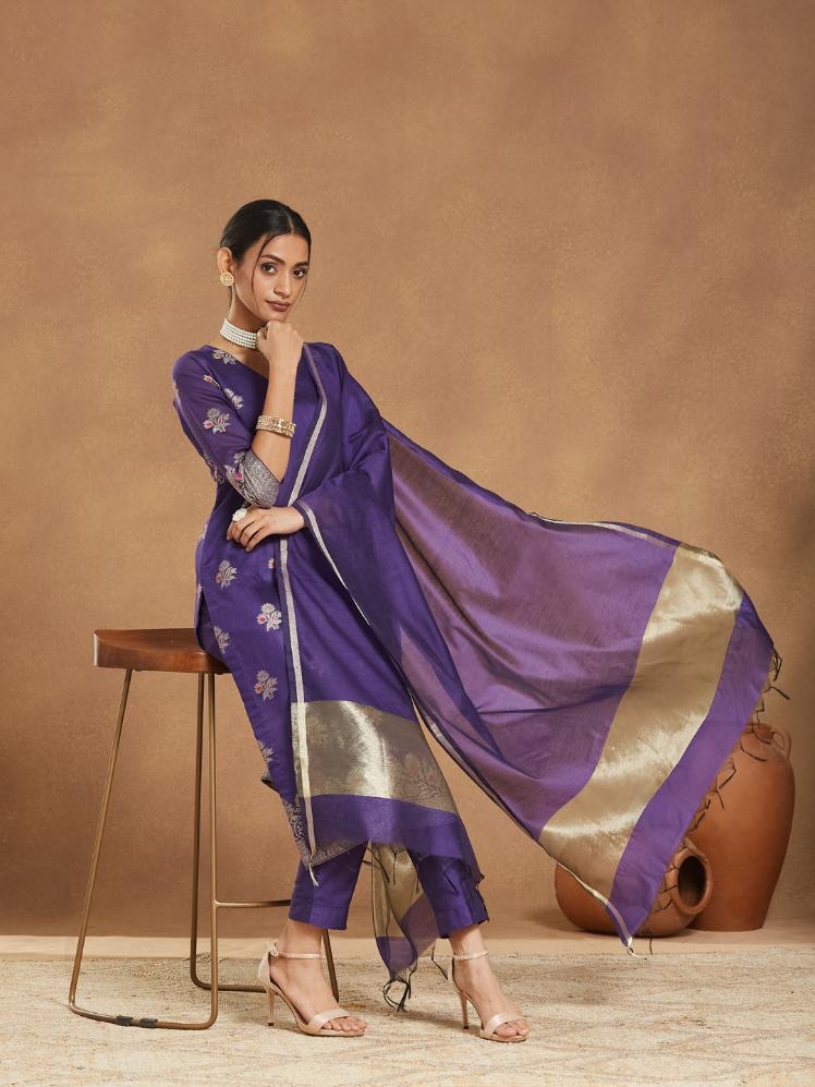 Twilight Gleam Stitched Suit Set - Image 2