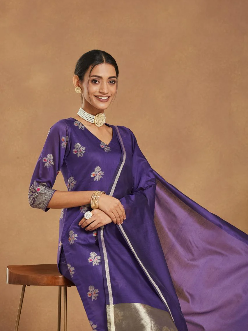 Twilight Gleam Stitched Suit Set - Image 8