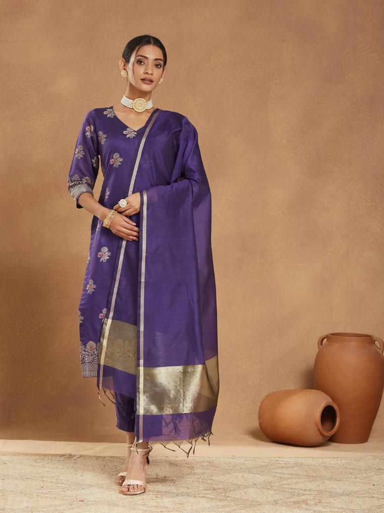 Twilight Gleam Stitched Suit Set - Image 9